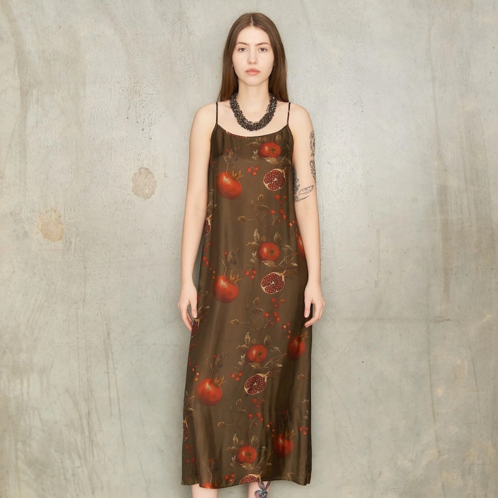 🍒UMA WANG  Pomegranate  Anaya dress  - MADE IN ITALY -     NWT